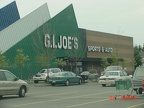G.I. Joe's.  A combination of sporting goods and auto parts.  (More power, hut, hut, hut)