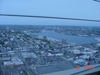 From the Space Needle, you tower 184 meters above the surrounding city.