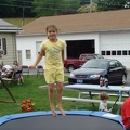 Alannah and Isian on trampoline (944)