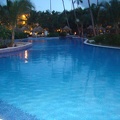 the wonderful pool that winds all through the resort