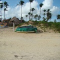 the kids trampoline that looks like a turtle....it only goes out in the water whenever the ocean is calm
