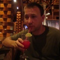 John drinking at Showtime bar