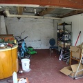 Garage area of the batcave